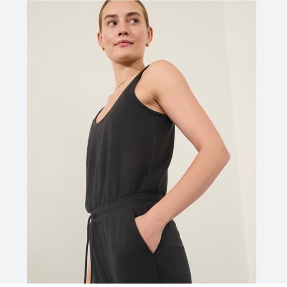 Athleta Black Balance Jumpsuit Sz.M - Picture 2 of 15